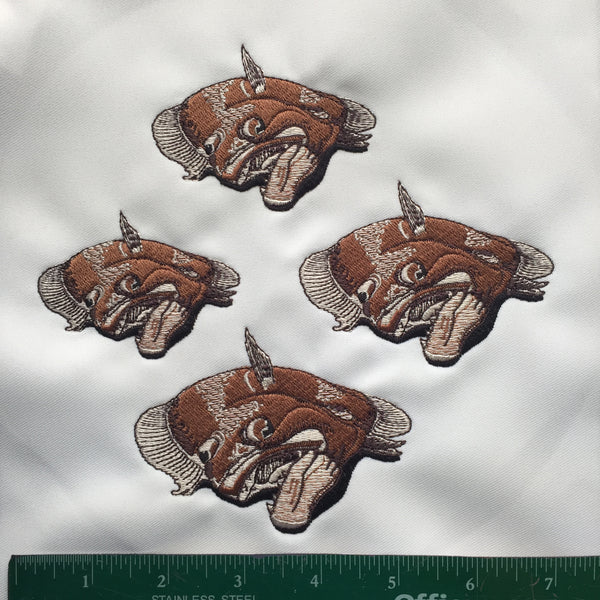 Flounder / Fluke Embroidery Design